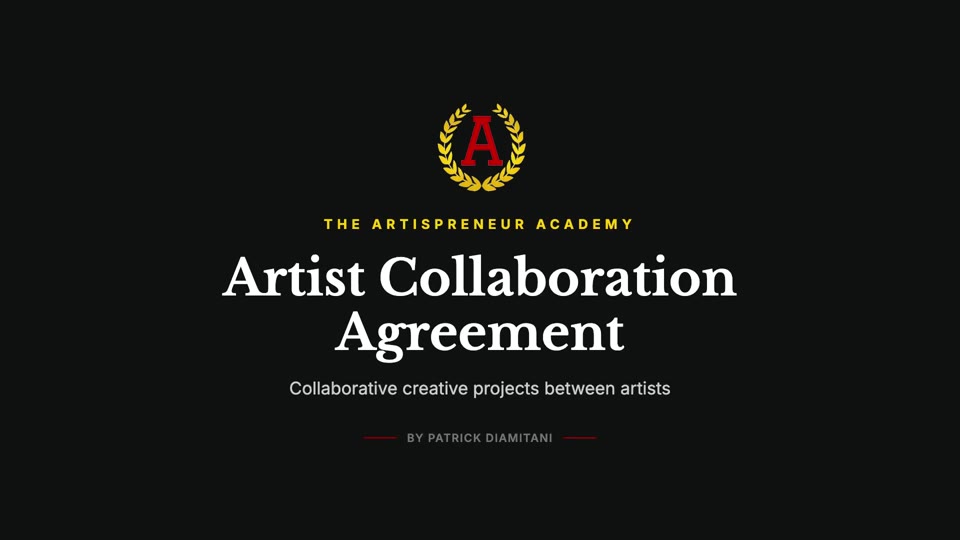 Artist Collaboration Agreement