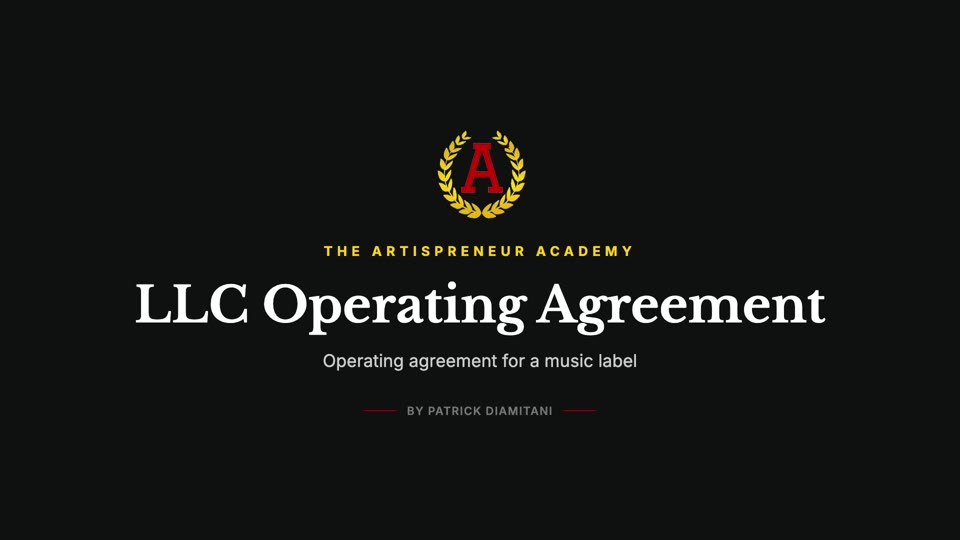 LLC Operating Agreement