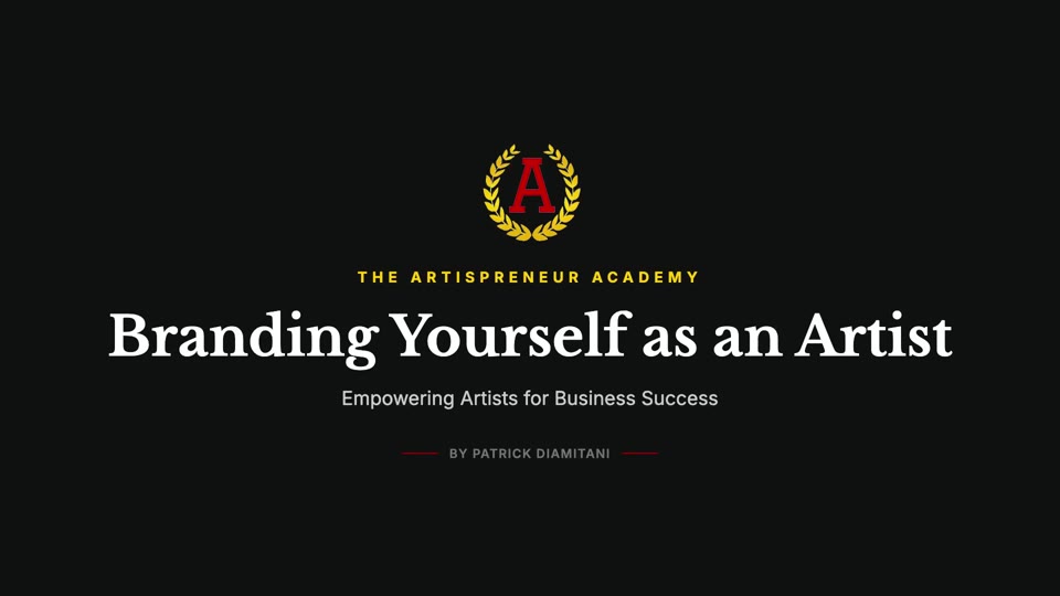 Branding Yourself as an Artist
