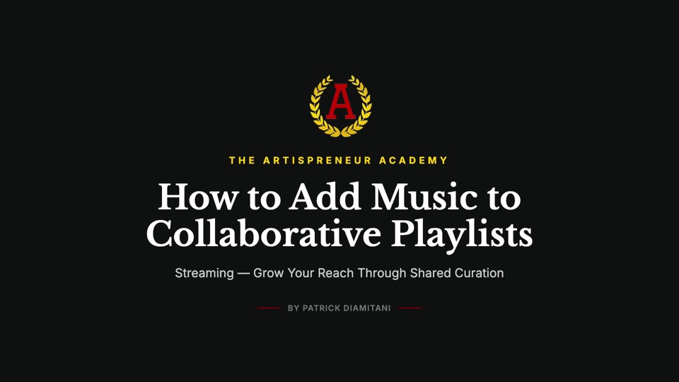 How to Add Songs to Collaborative Playlists